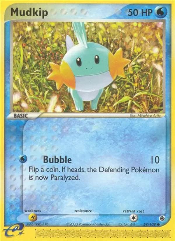 Mudkip 59/109 from EX Ruby & Sapphire