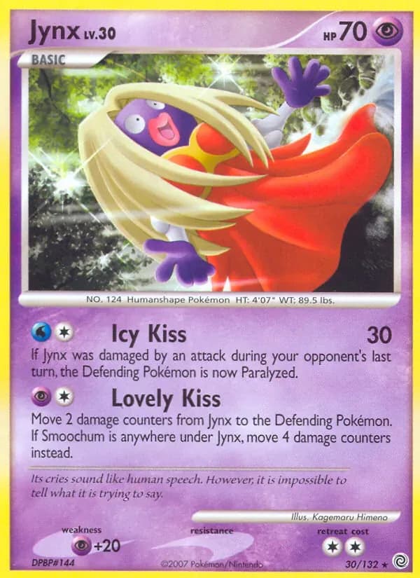Jynx 30/132 from Secret Wonders