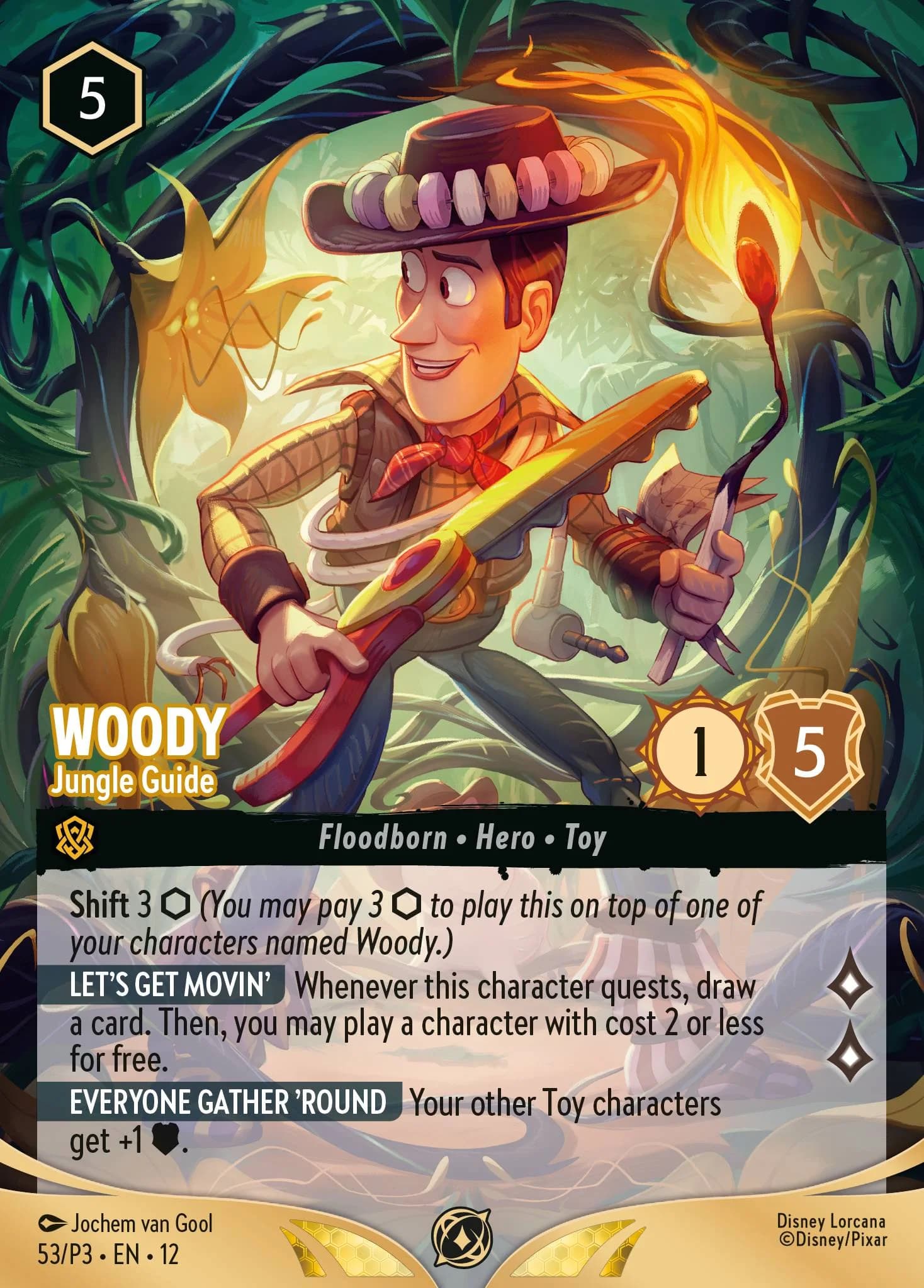 Woody - Jungle Guide 53/P3 from Wilds Unknown