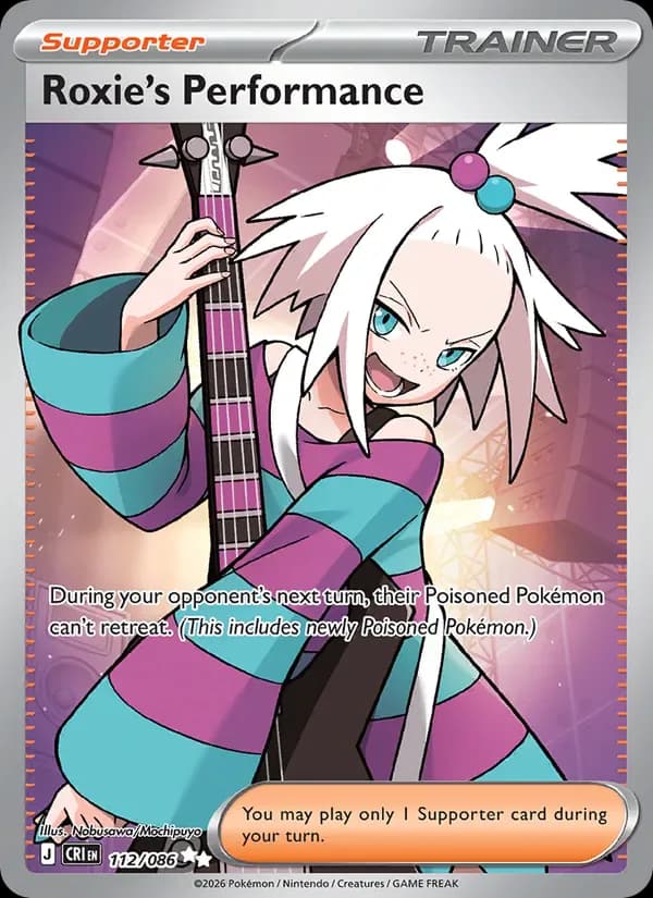 Roxie's Performance 112/86 from Chaos Rising