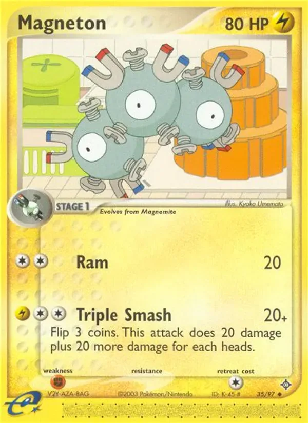 Magneton 35/97 from EX Dragon