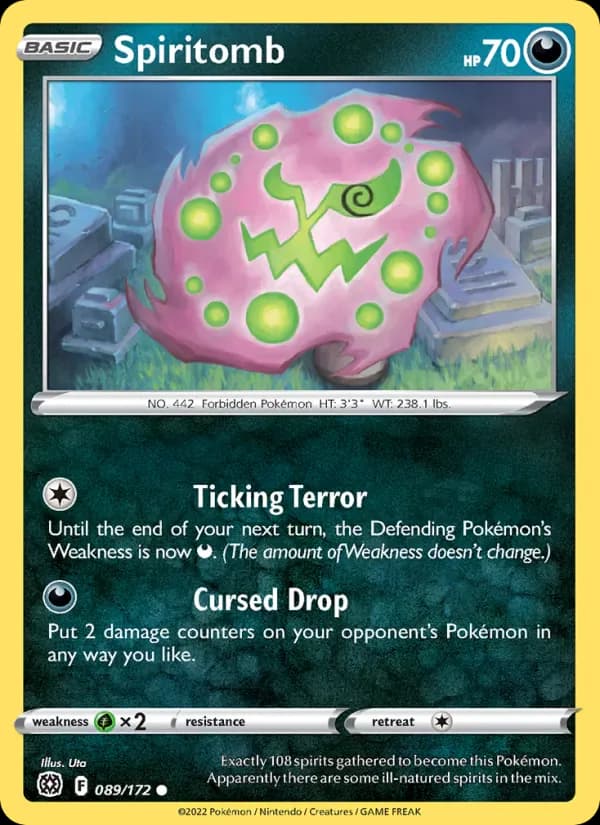 Spiritomb 089/172 from Brilliant Stars
