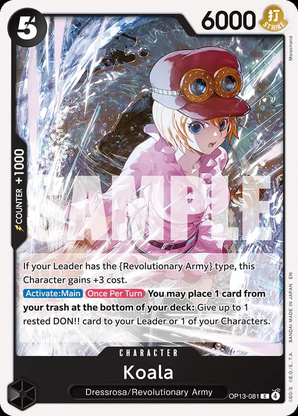 Koala OP13-081 Official alternate printing r1