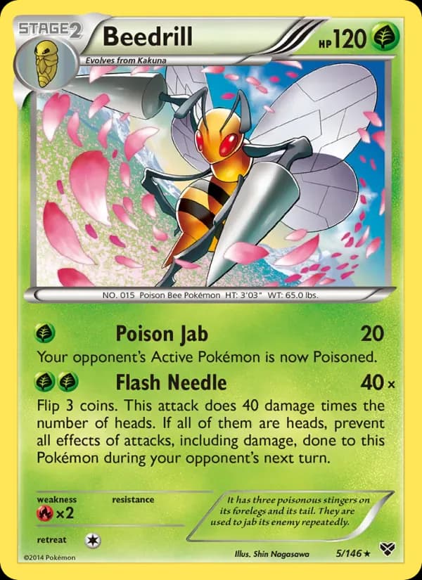 Beedrill 5/146 from XY Base Set