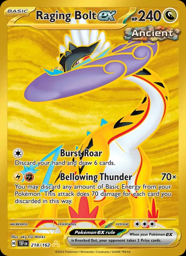Raging Bolt ex 218/162 from Temporal Forces