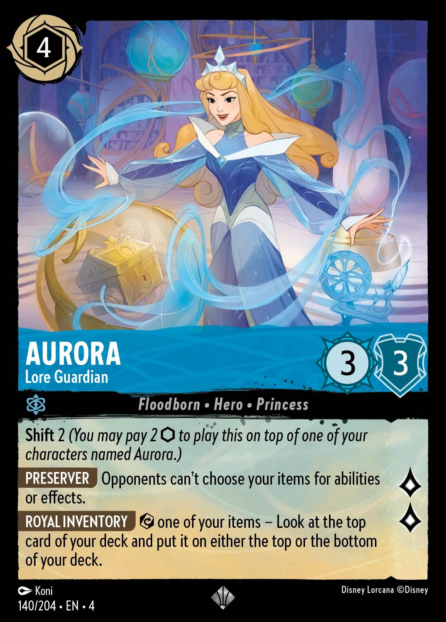 Aurora - Lore Guardian 140/204 from Ursula's Return