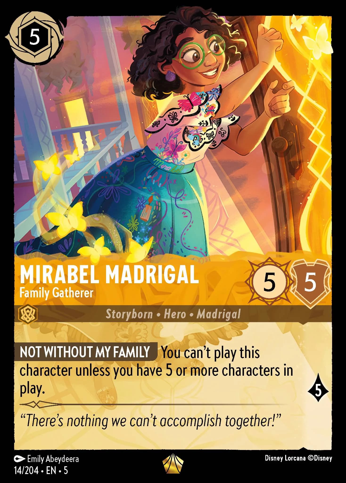 Mirabel Madrigal - Family Gatherer 14/204 from Shimmering Skies