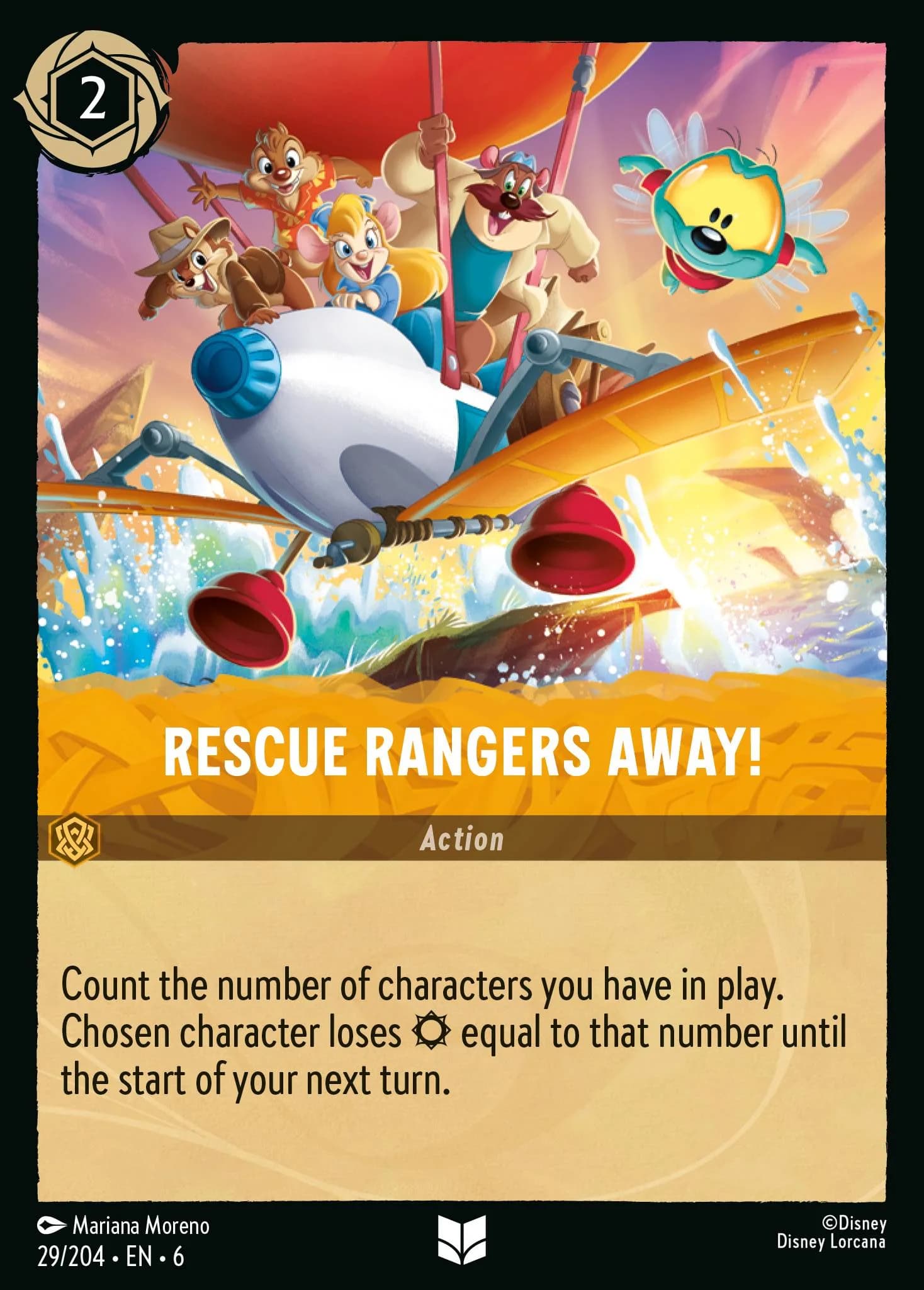 Rescue Rangers Away! 29/204 from Azurite Sea
