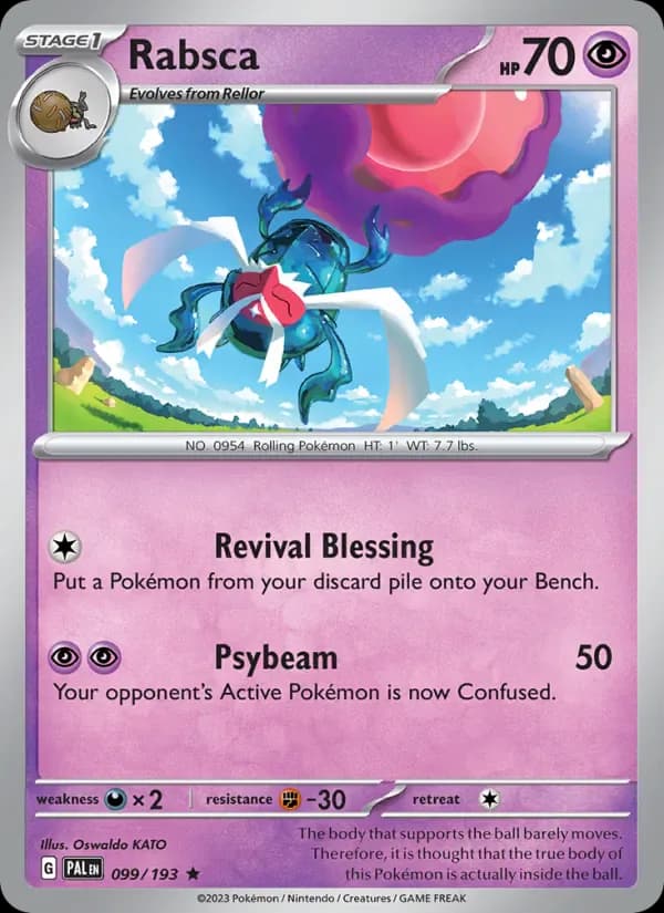 Rabsca 099/193 from Paldea Evolved