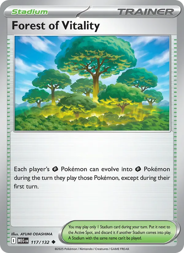 Forest of Vitality 117/132 from Mega Evolution