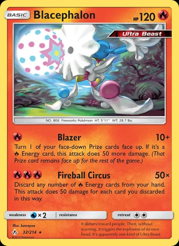 Blacephalon 32/214 from Unbroken Bonds