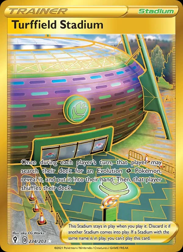 Turffield Stadium 234/203 from Evolving Skies