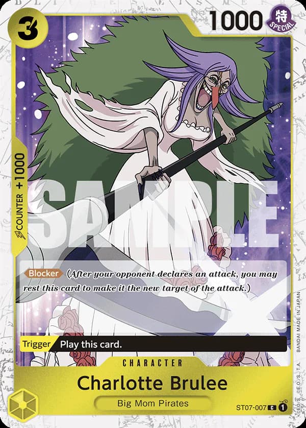 Charlotte Brulee ST07-007 Official alternate printing 2