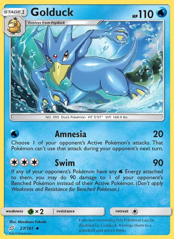 Golduck 27/181 from Team Up