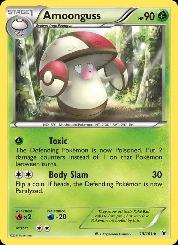 Amoonguss 10/101 from Noble Victories