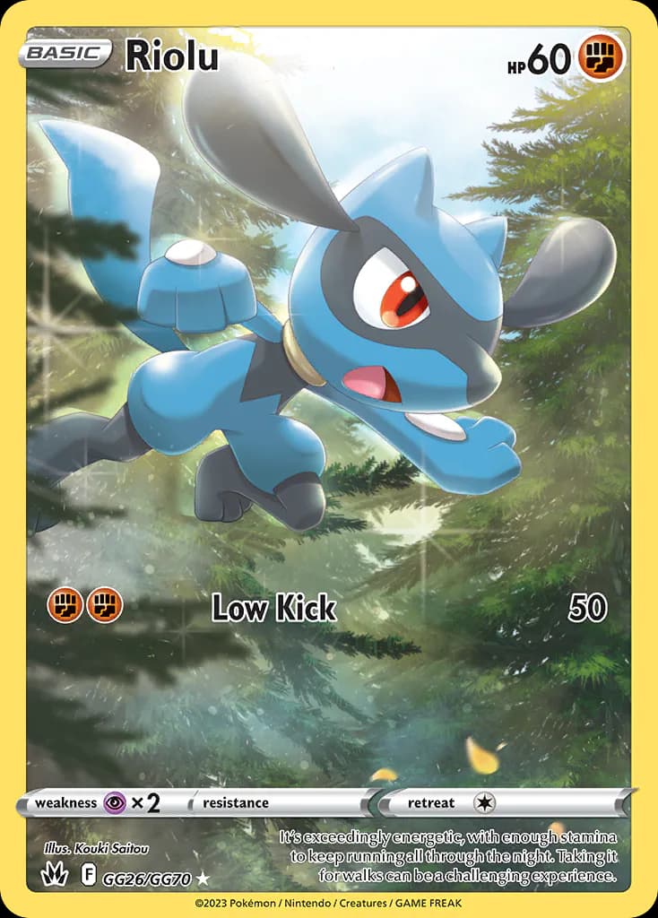 Riolu GG26/GG70 from Crown Zenith