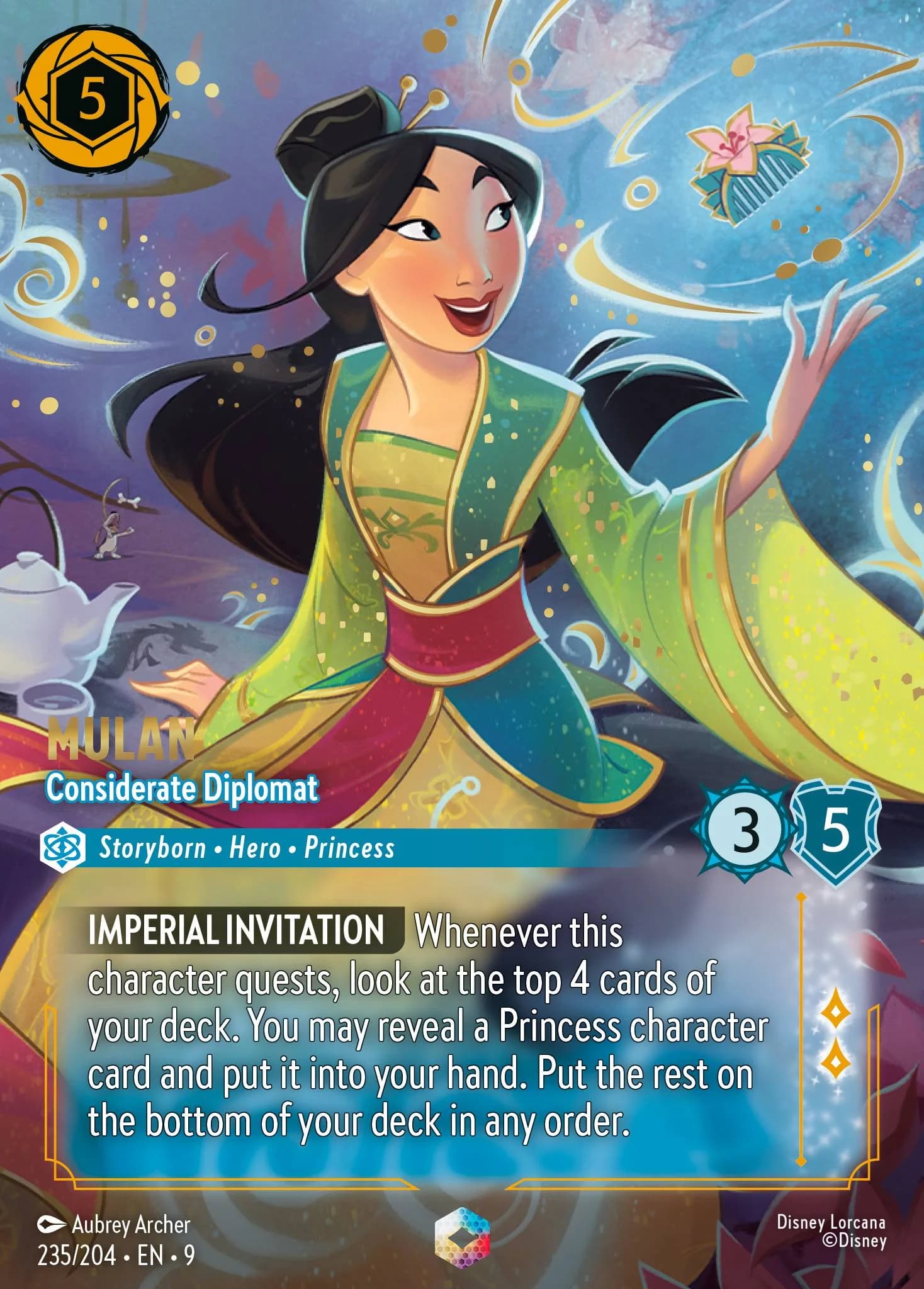 Mulan - Considerate Diplomat 235/204 from Fabled
