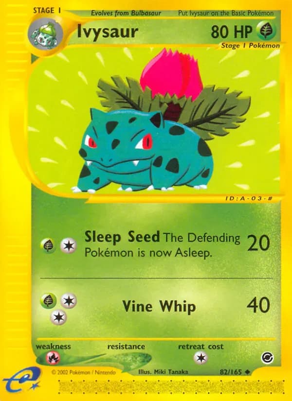 Ivysaur 82/165 from Expedition Base Set