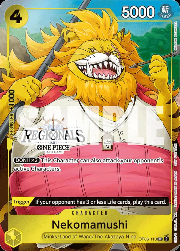 Nekomamushi OP06-110 Official alternate printing 1