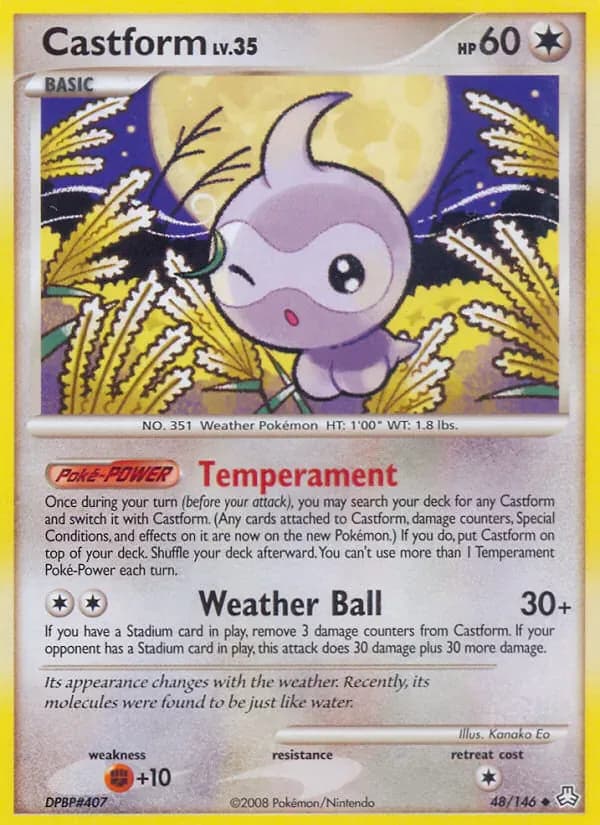Castform 48/146 from Legends Awakened
