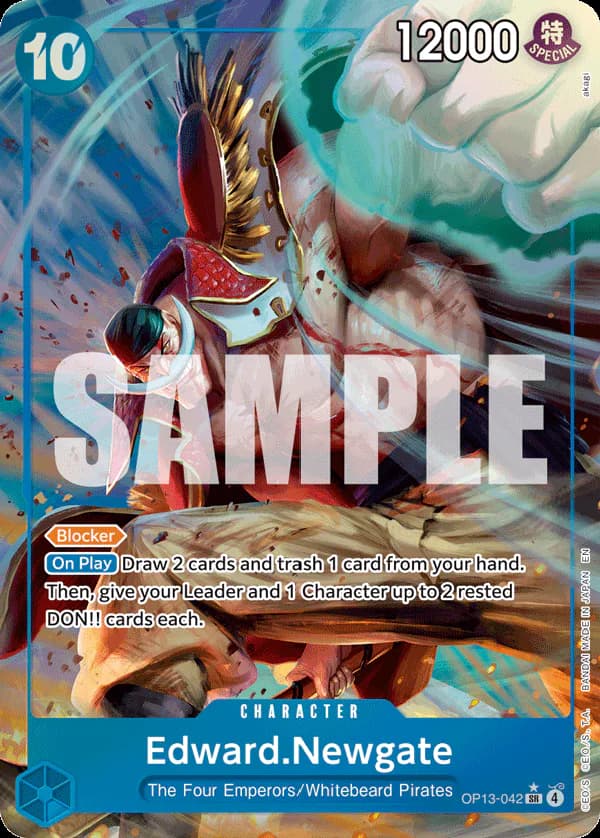 Edward.Newgate OP13-042 Official alternate printing 1
