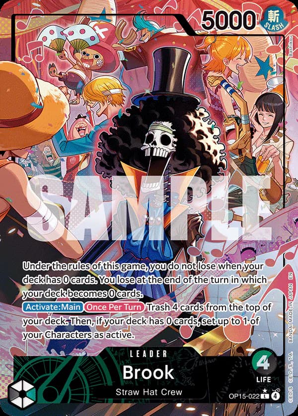 Brook OP15-022 Official alternate printing 1