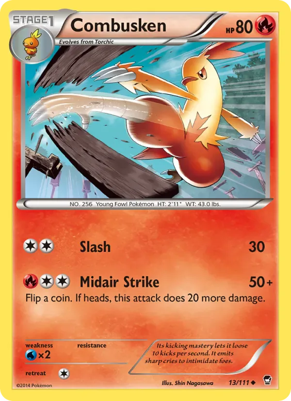 Combusken 13/111 from Furious Fists