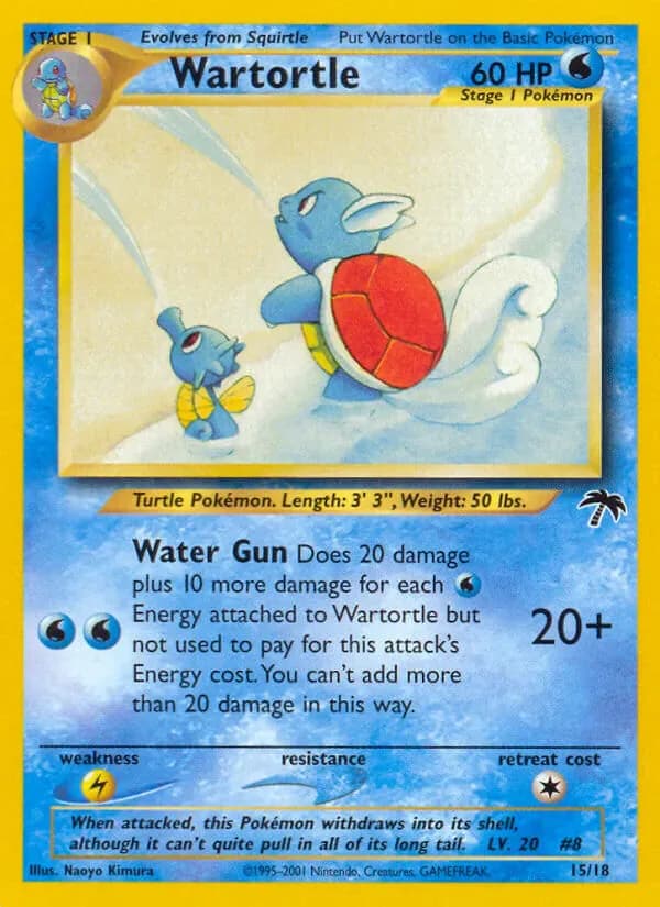Wartortle 15/18 from Southern Islands