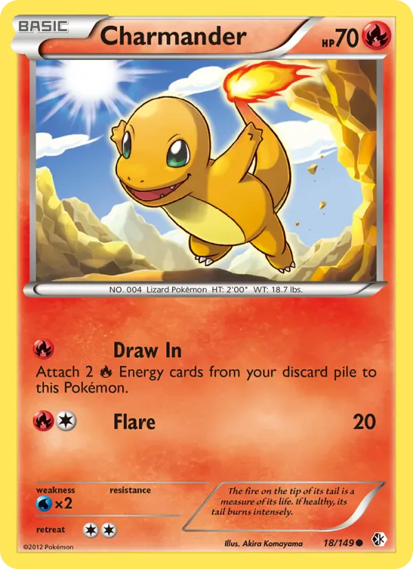 Charmander 18/149 from Boundaries Crossed