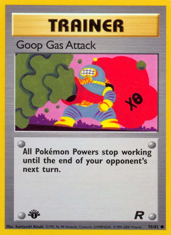 Goop Gas Attack 78/82 from Team Rocket