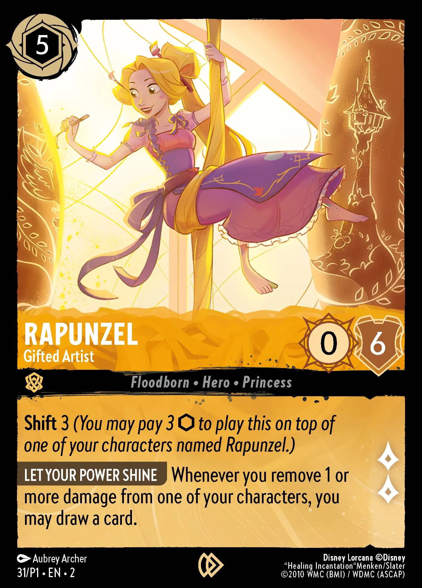 Rapunzel - Gifted Artist 31/P1 from Rise of the Floodborn