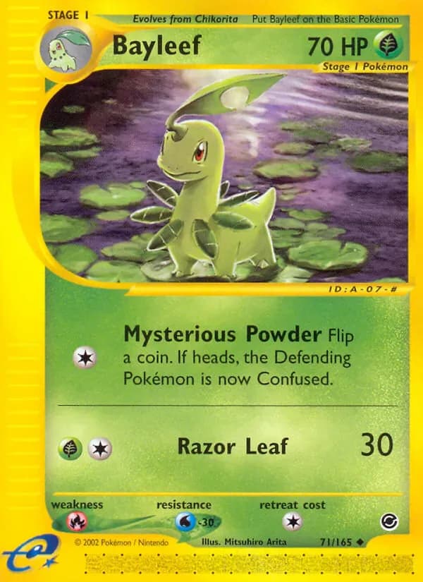 Bayleef 71/165 from Expedition Base Set