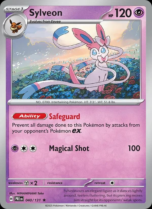 Sylveon 040/131 from Prismatic Evolutions