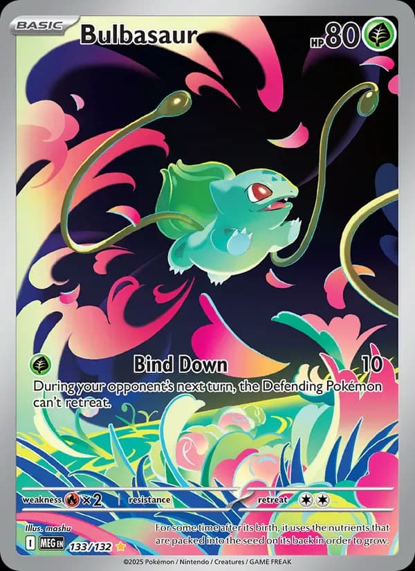 Bulbasaur 133/132 from Mega Evolution