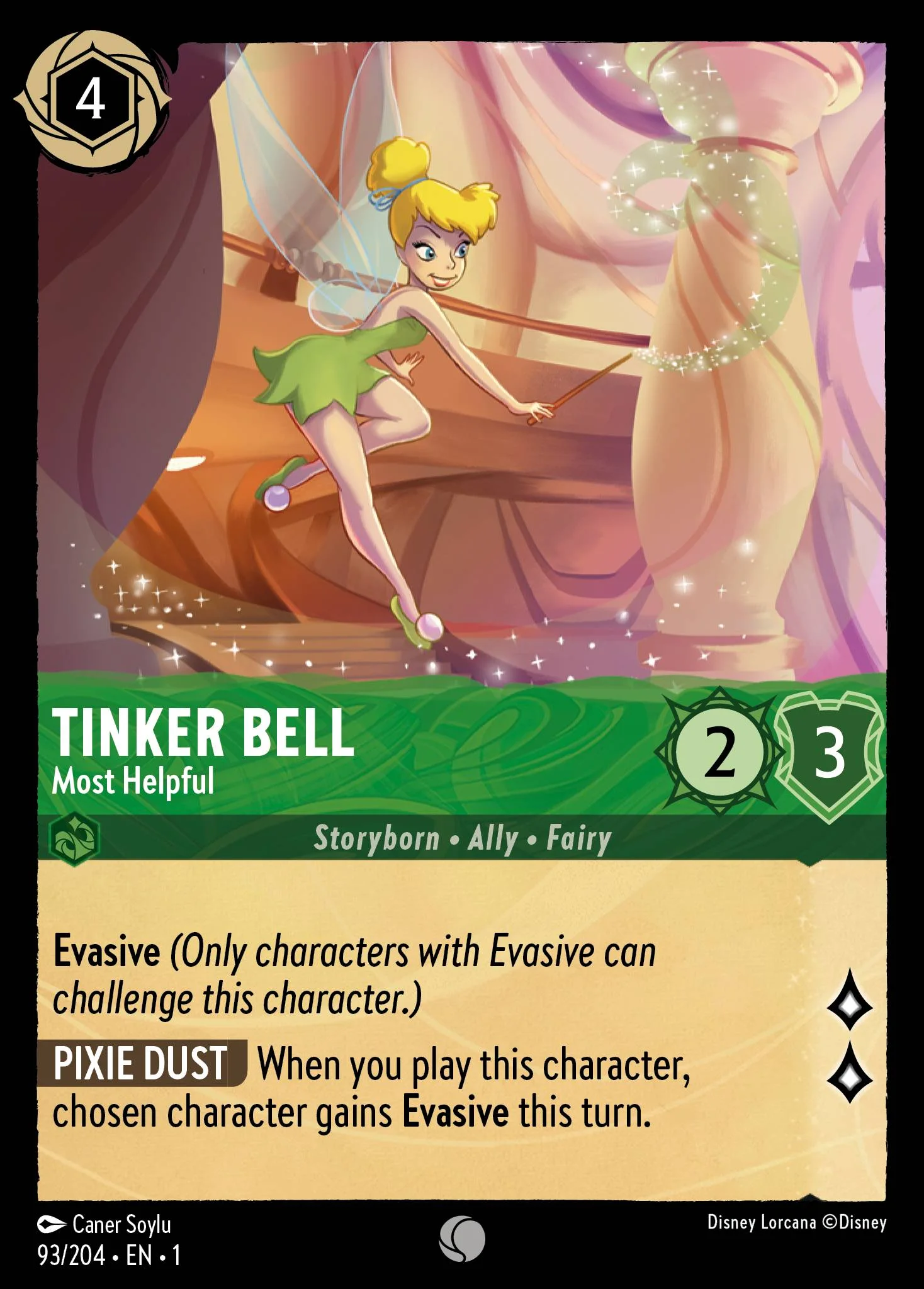 Tinker Bell - Most Helpful 93/204 from The First Chapter