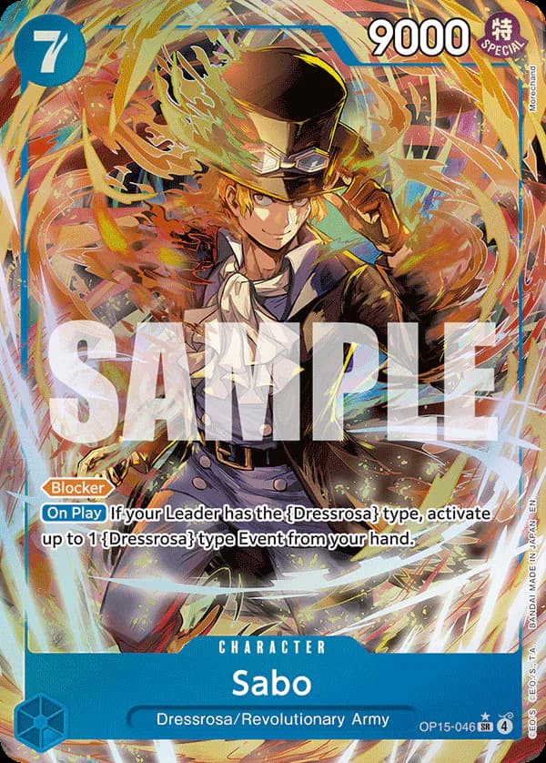Sabo OP15-046 Official alternate printing 1