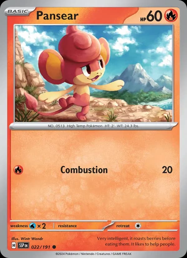 Pansear 022/191 from Surging Sparks
