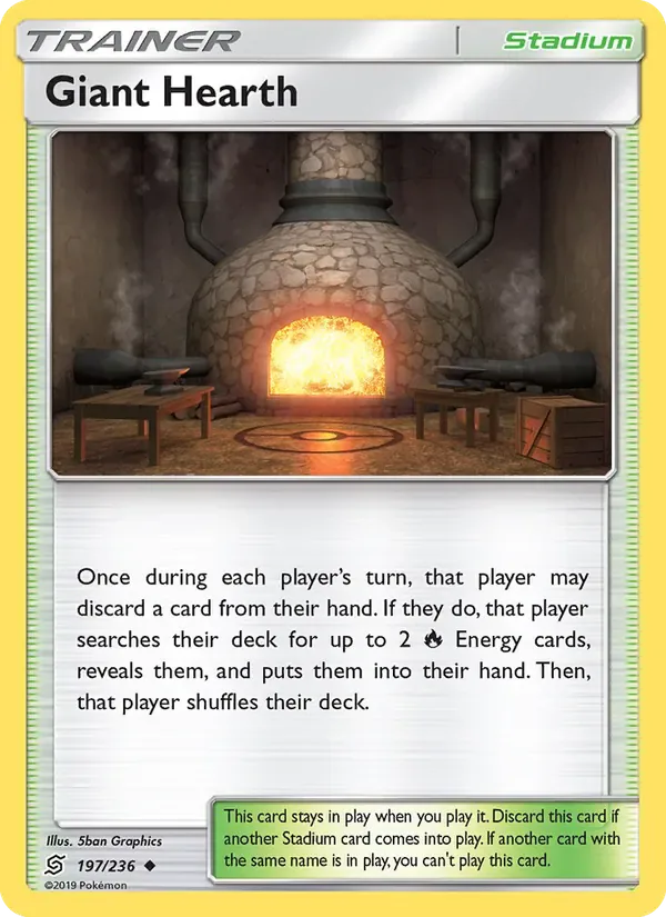 Giant Hearth 197/236 from Unified Minds