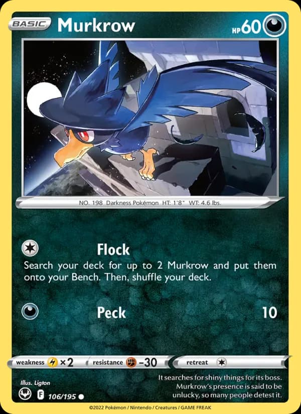 Murkrow 106/195 from Silver Tempest
