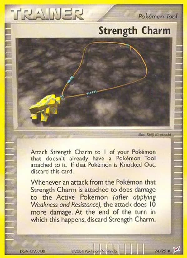 Strength Charm 74/95 from EX Team Magma vs Team Aqua