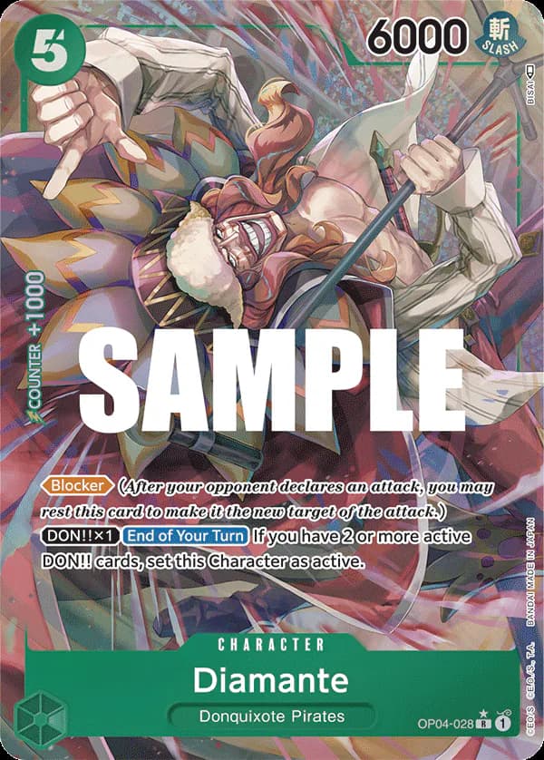 Diamante OP04-028 Official alternate printing 1
