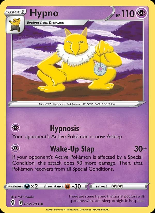 Hypno 62/203 from Evolving Skies