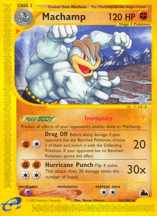 Machamp 16/144 from Skyridge