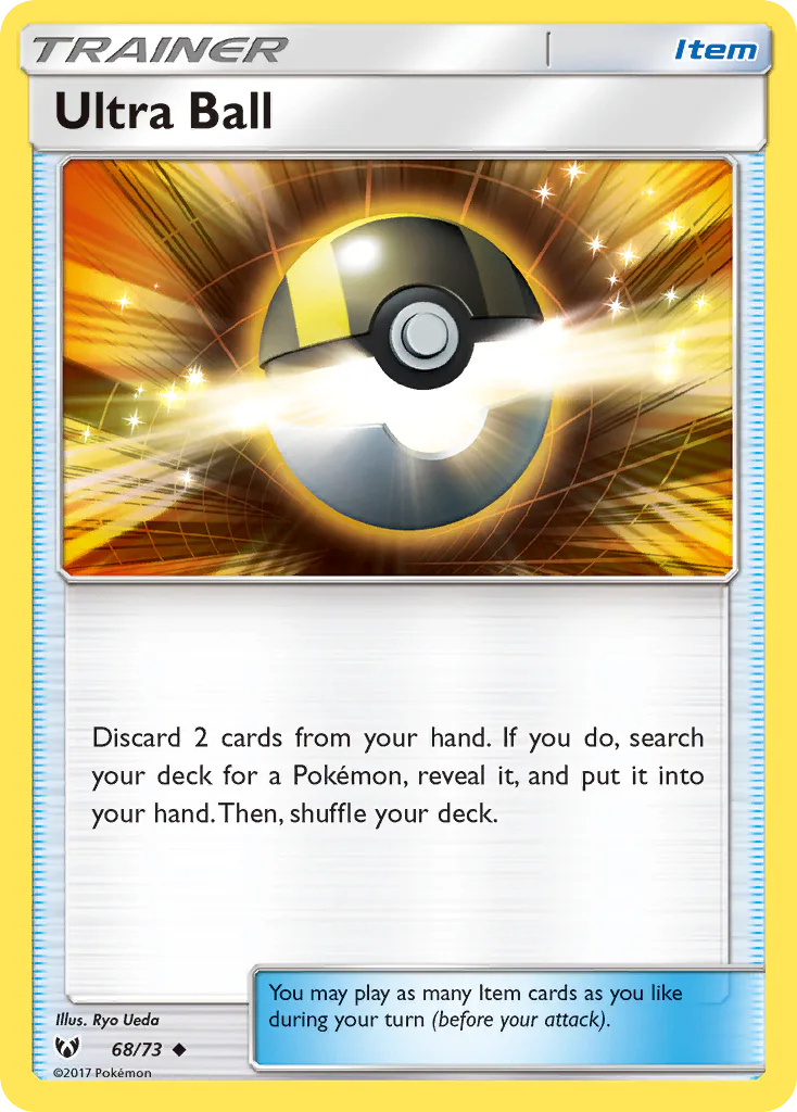 Ultra Ball 68/73 from Shining Legends