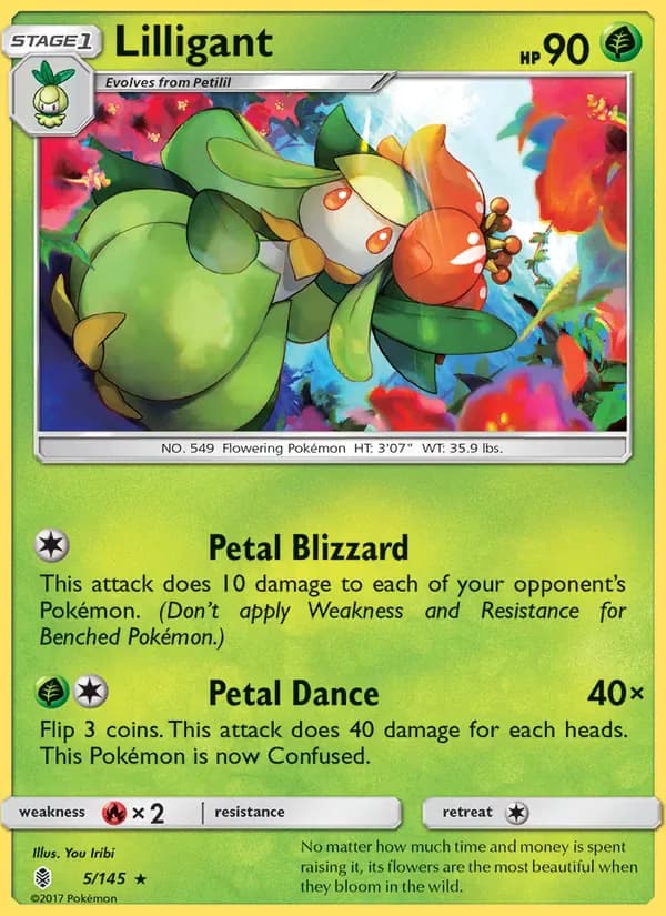 Lilligant 5/145 from Guardians Rising