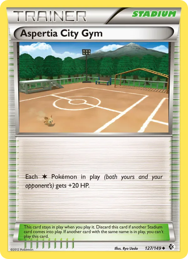 Aspertia City Gym 127/149 from Boundaries Crossed