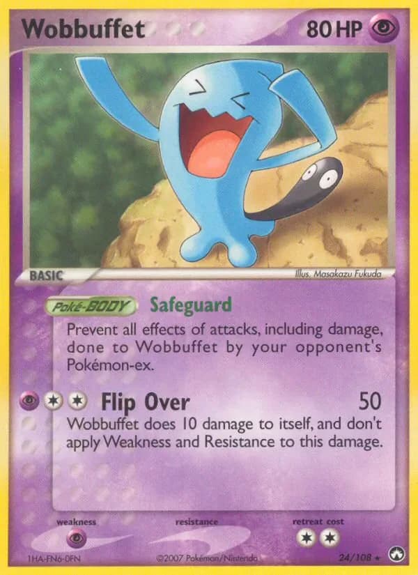 Wobbuffet 24/108 from EX Power Keepers