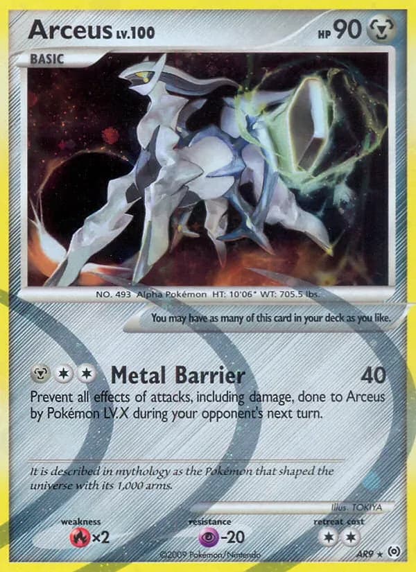 Arceus AR9/99 from Arceus