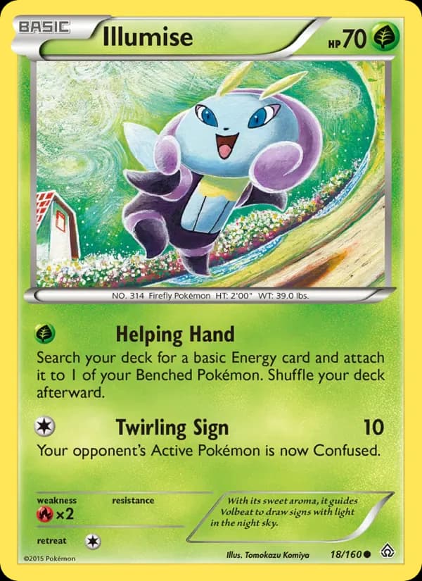Illumise 18/160 from Primal Clash