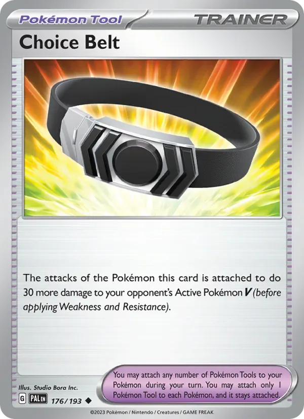 Choice Belt 176/193 from Paldea Evolved
